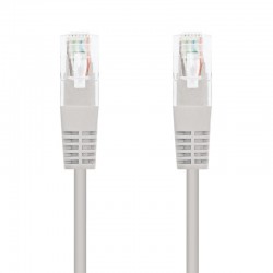 CABLE DE RED CAT.6 UTP 1M NANOCABLE GREY