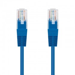 CABLE DE RED CAT.6 UTP FLEX 2M NANOCABLE BLUE