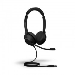 AURICULAR + MICROFONO JABRA EVOLVE2 30 USB HEADSET BLACK