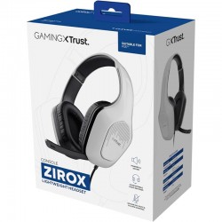 AURICULARES + MICROFONO TRUST GAMING GXT 415PS ZIROX MULTI HEADSET WHITE